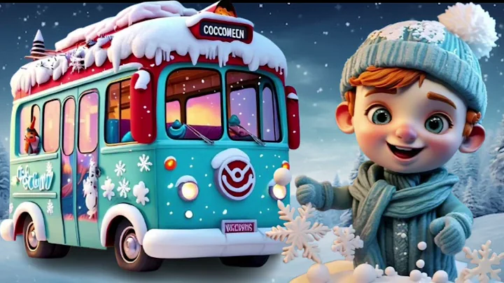 Wheels on the Bus | Jingle Jungle Tv Show | Nursery Rhymes & Kids Songs | Snow | School Bus #70