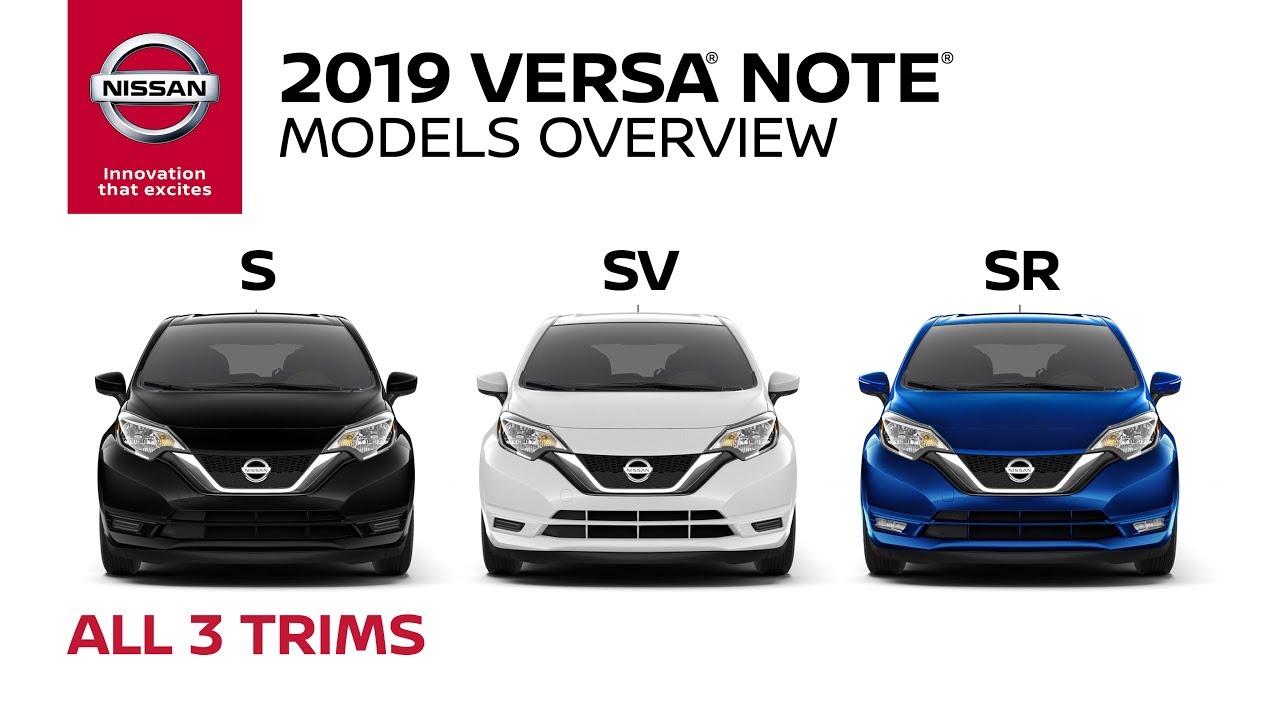 2019 Nissan Note Trim Level Overview