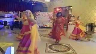 Индийский танец невесты. Свадьба Вито и Люсии