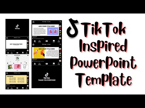 tiktok powerpoint presentation tutorial