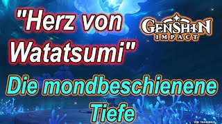 💪Genshin Impact - Weltauftrag: "Herz von Watatsumi" Die mondbeschienene Tiefe (Sangonomiya/Inazuma)💪 screenshot 1