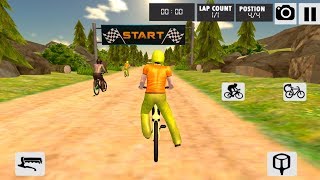 Mad Skills Dirt Track Bicycle Race - Extreme Sports - motocross racing game screenshot 4
