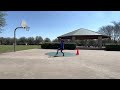 Triple threat progression into a pump fake Kobe 360 jumpshot.  Coach Peters &amp; Langston Quinn