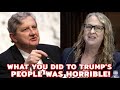 We saw what you did to Trumps people!! Senator Kennedy Corners WOKE Professor In Heated Exchange 
