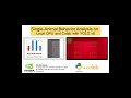 Single Animal Behavior Analysis (Yolov8)