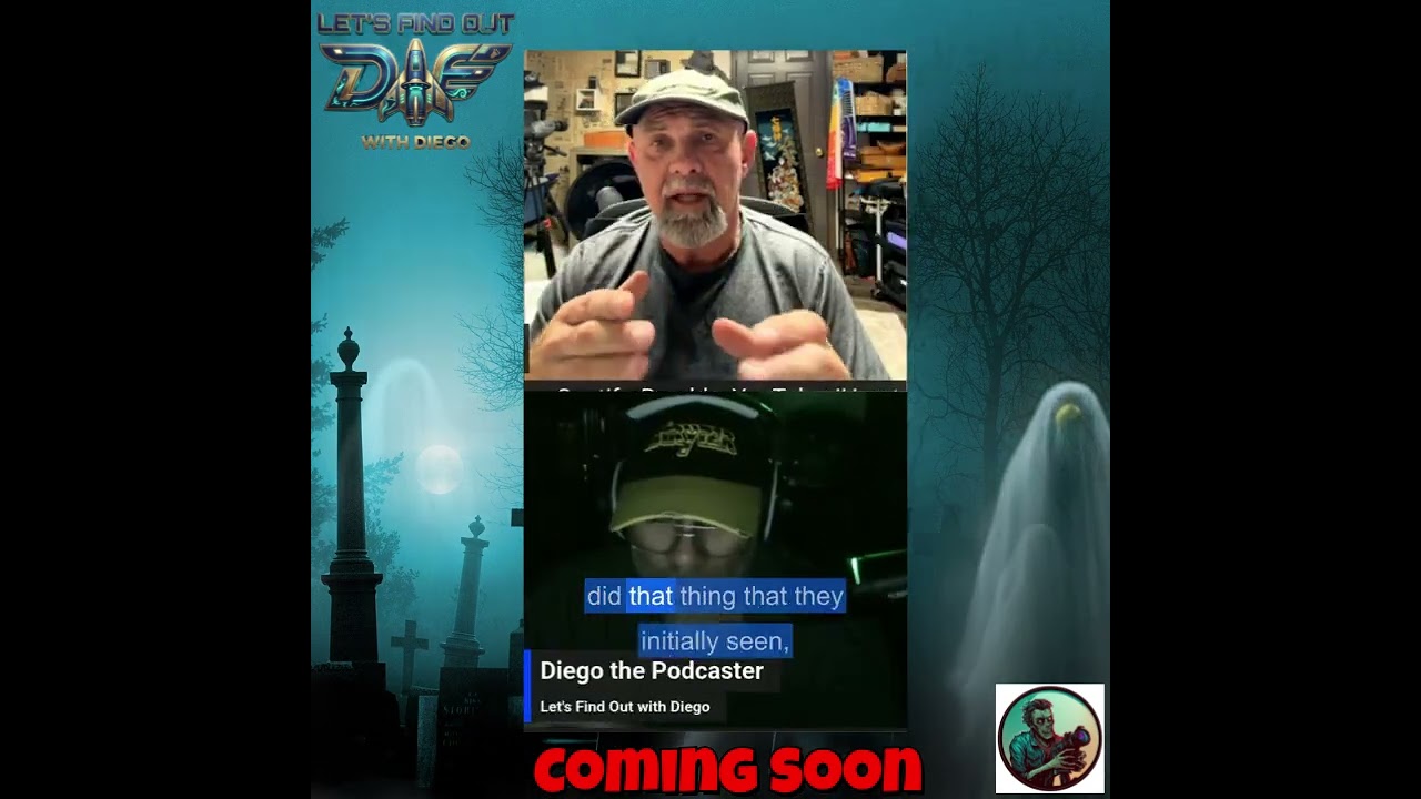 Coming Soon to Let's Find Out with Diego: Tony Felosi "Shadowpeople"