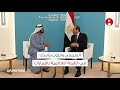 السيسي وإيلون ماسك في القمة العالمية بالإمارات 