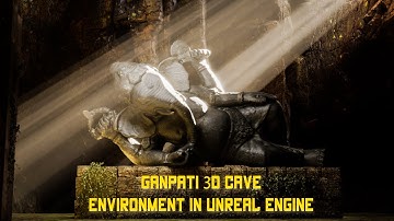 Ganpati Cave 3D Environment in Unreal Engine 5 || STK VFX