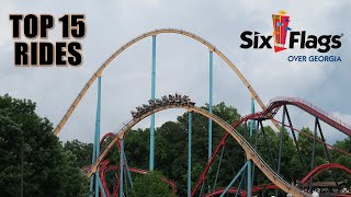 Top 15 Rides Six Flags Over Georgia