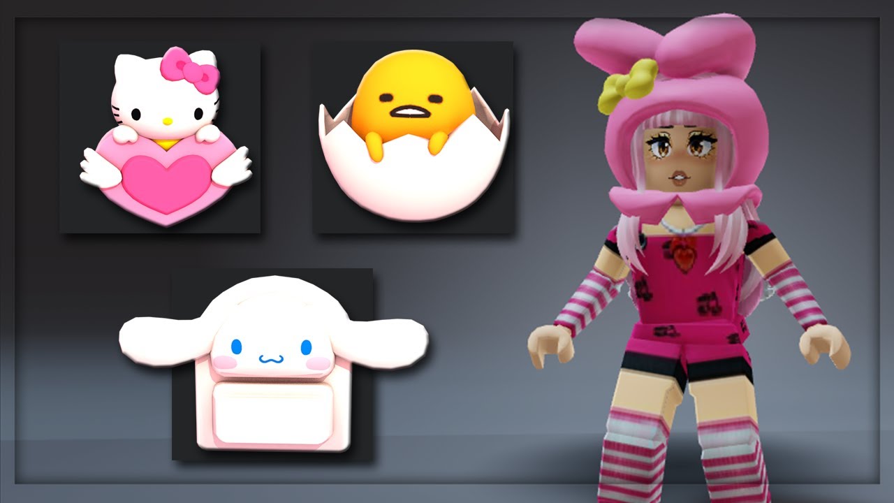 TODOS ITENS GRÁTIS PARA HELLO KITTY NO ROBLOX 