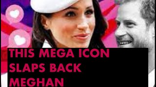 MASSIVE SLAP DOWN TO MEGHAN FROM THE ICON - ITS GOT TO HURT #meghanandharry #meghan #hollywood