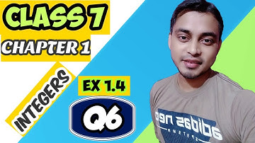 class 7 maths | NCERT | chapter 1 Ex 1.4 Q6