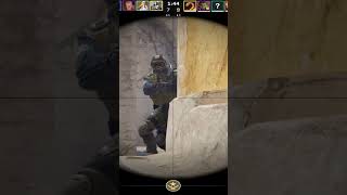 1 vs 4 Clutch #csgo #cs2overpass #s1mple