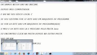 Como Arrumar o Erro please Install or use the JRE or JDK that contains these missing components