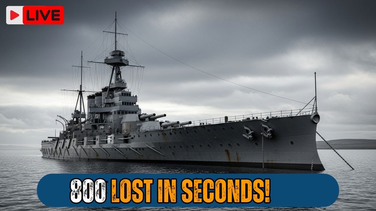 The Battleship That Vanished in Seconds — HMS Vanguard’s Deadly Mystery