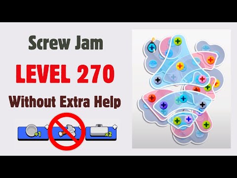 Screw Jam Puzzle Level 270 | GAME Walkthrough