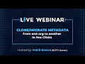 BOFC Webinar #5: Clone/Migrate Metadata from one org to another in Few Clicks