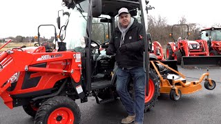 2022 Compact Tractor Buyers Guide #3 PTO Differences. Independent vs. Live PTO, Mid PTO