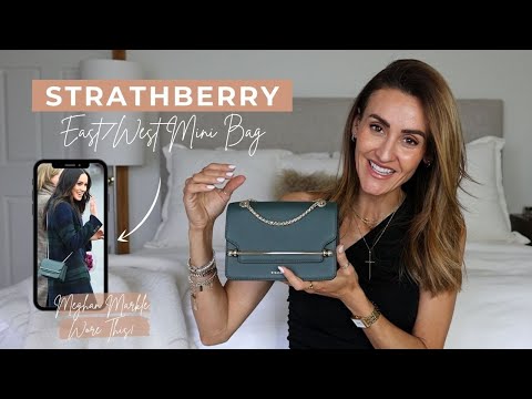 Strathberry East/West Mini Crossbody Handbag