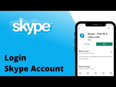 Skype Login | How to Login Skype Mobile App | 2021