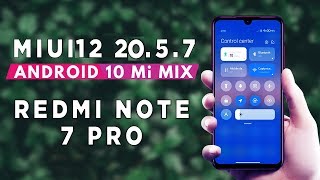 Here is the video guide to install miui 12 android 10 on redmi note 7
pro. rom based latest 20.5.7 china public beta and run android...