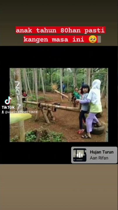 permainan anak tahun 80an. #jadul #nostalgia #80s #generasiemas #aanrifan #hujanturun