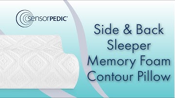 SensorPEDIC® Memory Foam Contour Pillow