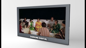 Adding Video into 3D Tv in Cinema 4d Tutorial