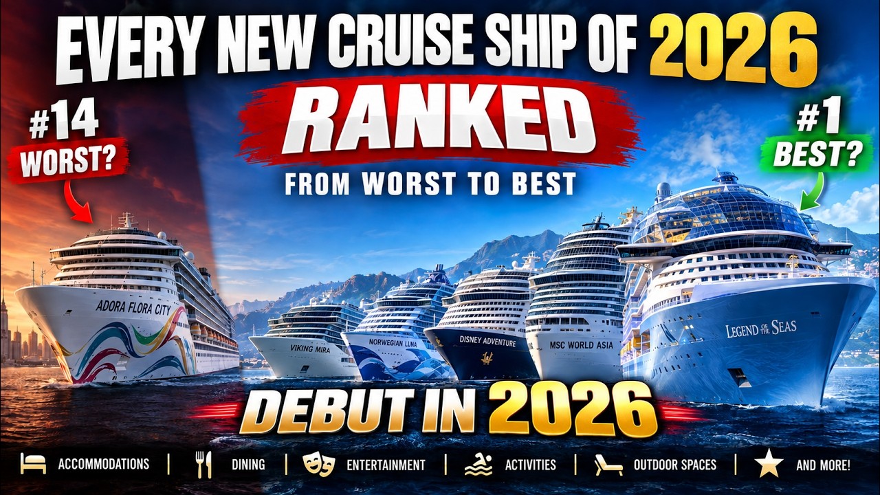 I Ranked Every New Cruise Ship Debuting in 2026 From Worst to Best