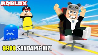 Sandalye Yarışı!! Hızlı Sandalye Alan Kazanır  Panda ile Roblox CHAIR RACING