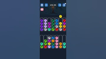 Ball sort puzzle Level 1666