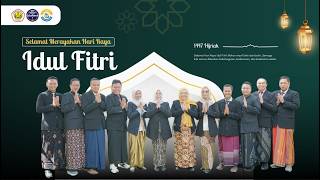 Pejabat Struktural Mengucapkan Selamat Idul Fitri 1446H2026