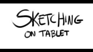 Sketching on a Tablet Tutorial by Doxy