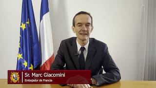 🔴#UNMSM saludo del Sr. Marc Giacomini Embajador de Francia por los 473 años de fundación