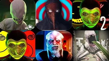 Indie Fist All Horror Games Enemies JumpScares | The Curse Of Emily | Smiling X Zero And More