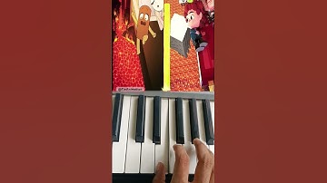 Falling in a Dream COMPLETE EDITION (Brainrot) @tieanimation - Piano Tutorial