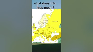 What does this map mean? #europe #music