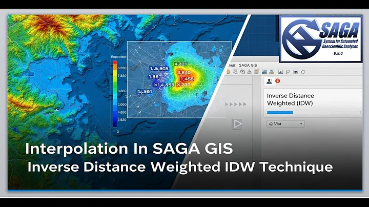 Interpolation In SAGA GIS Using Inverse Distance Weighted (IDW) Technique