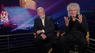 BOHEMIAN RHAPSODY Brian May \& Roger Taylor Behind The Scenes Interview