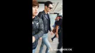 [HD][FANCAM]13.11.10 - Lee Soo Hyuk Arrive Hong Kong Airport 이수혁 홍콩공항 도착