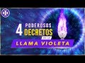 4 poderosos decretos de la llama violeta  yo soy espiritual