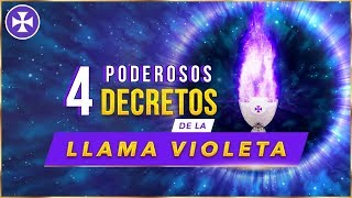 4 Poderosos Decretos de la Llama Violeta - Yo Soy Espiritual