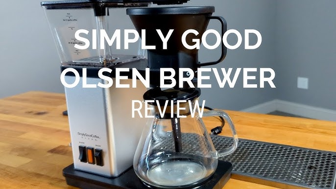 Simply Good Coffee - Olson Coffee Brewer, 8 Cup Coffee Brewer