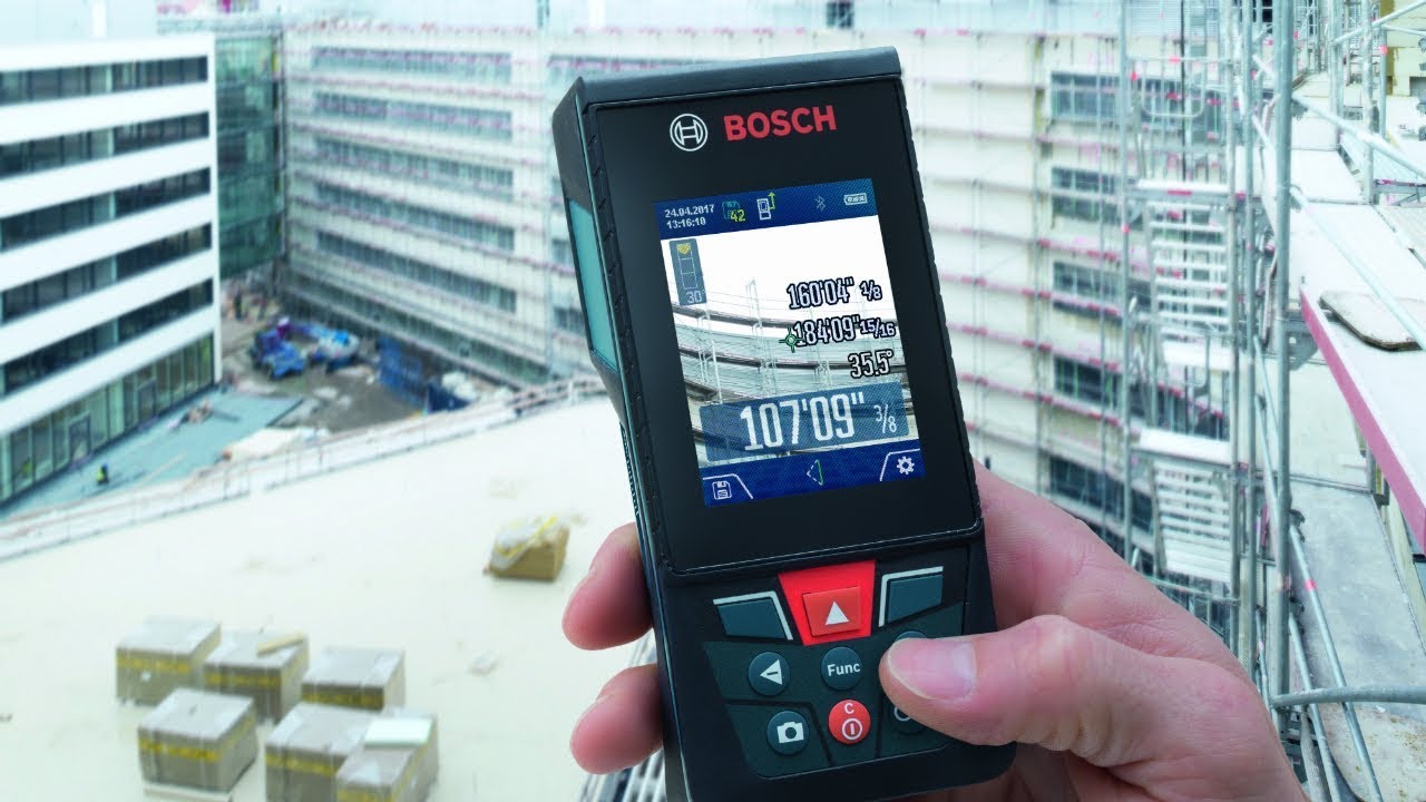 Bosch Glm400cl Blaze Outdoor 400 Ft Connected Lithium Ion Laser