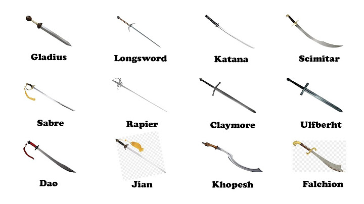 Every Sword Type Explained in 3 Minutes