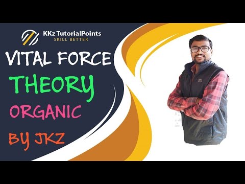 Chemistry Video Tutorial Vital Force Theory Organic on Part-10 in Hindi