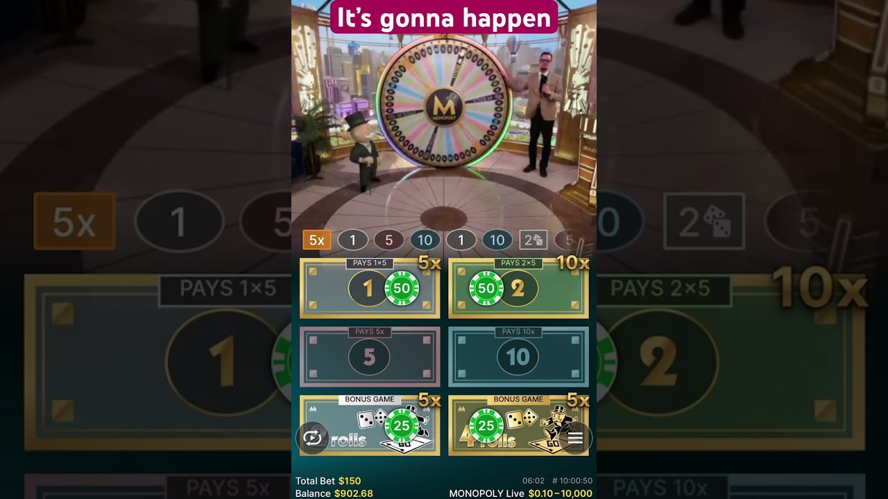 casino roulette system Chance on monopoly live evolution gaming monopoly casino gambling