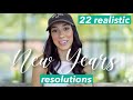 22 Achievable New Years Resolutions for 2022 | Easy New Years Resolutions