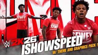 WWE 2K26 ISHOWSPEED Full Entrance w/ World Cup Theme And Graphics Pack !