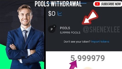 Pools Wallet token withdrawal | mainnet setup on metamask | preparation for mainnet